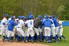 Baseball vs CGA  Wheaton College Baseball vs Coast Guard Academy during game two of the NEWMAC semi-finals playoffs. - (Photo by Keith Nordstrom) : Wheaton, baseball, NEWMAC